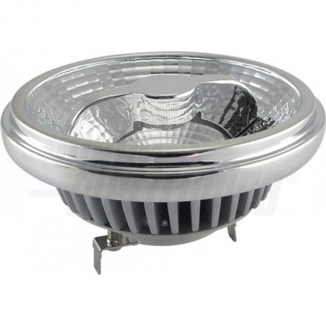 Ledlamp G53 - AR111 - 10W - 12Vac / dc - 35° Warm wit