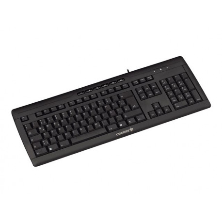 CHERRY Clavier USB Be avec Lecteur de carte