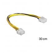 DELOCK Power cable 8 pin -- 8 pin 0.30 m