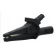 Alligator clip reinforced 20A 1000V Black