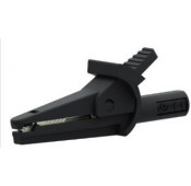 Alligator clip reinforced 20A 1000V Black