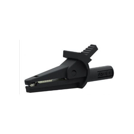 Alligator clip reinforced 20A 1000V Black