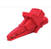 Pinces crocodiles renforcées 20A 1000V Rouge