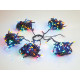 330 LED garland - multicoloured for trees up to 240cm