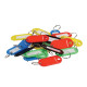 Porte-Clés en Plastique - 20 pcs - 5 coloris