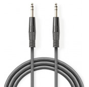 Stereo Jack 6.35 Male -Male audio cable 5m