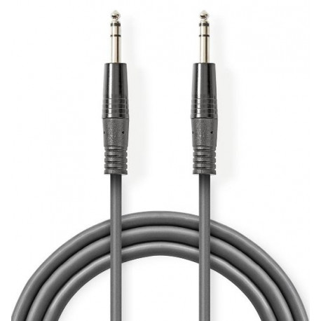 Câble audio Jack stéréo 6.35 Mâle -Mâle 5m