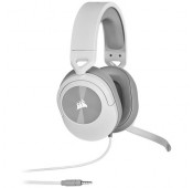 Corsair HS55 STEREO Casque Avec fil 3.5 Blanc