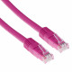 ACT Câble Réseaux Rose U/UTP CAT6 3M