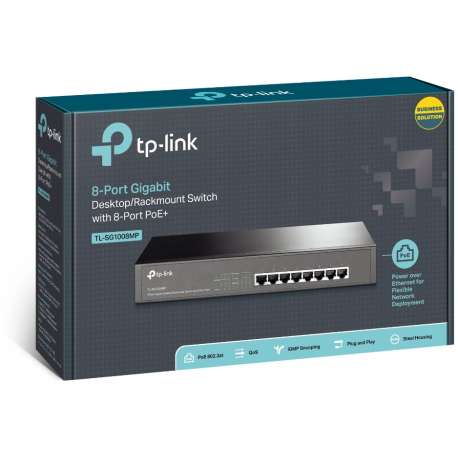 tp-link TL-SG1008MP - Switch - 8 ports - PoE 153W