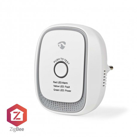SmartLife Zigbee 3.0 Gas Detector 75 dB White