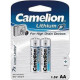 Camelion -Lithium Batteries - AA / LR6 - 1 x 2 Pcs