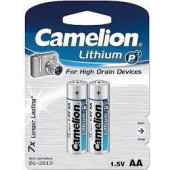 Camelion - Lithium Batteries - AA / LR6 - 1 x 2 Pieces