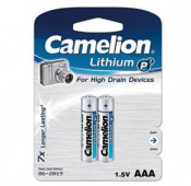 Camelion - Lithium Batteries - AAA / LR3 - 1 x 2 Pieces