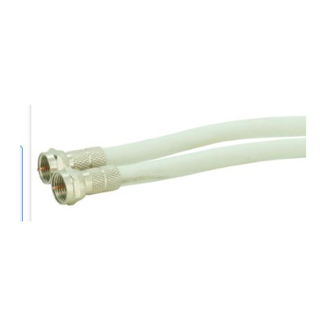 FM-antennekabel met F M/M-connector 5 m