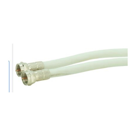 FM Antenna Cable with F M/M Connector - 1.5m
