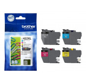 Brother LC422XL - 4 pack - black, yellow, cyan, magenta