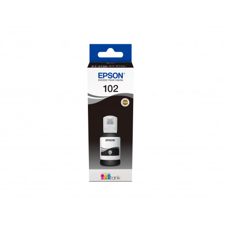 Epson 102 Ecotank Black Ink Bottle 127ml