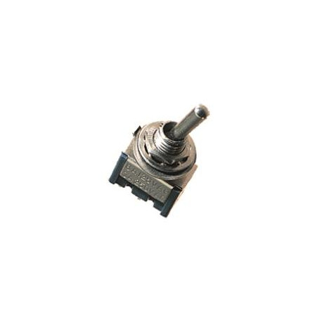 ON/OFF Miniature Toggle Switch - 250VAC-2A