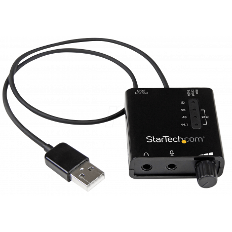 Carte Son Externe USB Audio Stéréo avec SPDIF