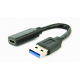 Câble USB 3.1 Type A Male vers USB Type C Femelle 10cm