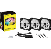 Corsair Kit de 3 ventilateurs pour boitier 12 cm RGB SP120