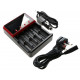 Charger for 18650 battery with cord + cigarette lighter