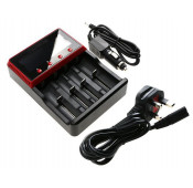 Charger for 18650 battery with cord + cigarette lighter