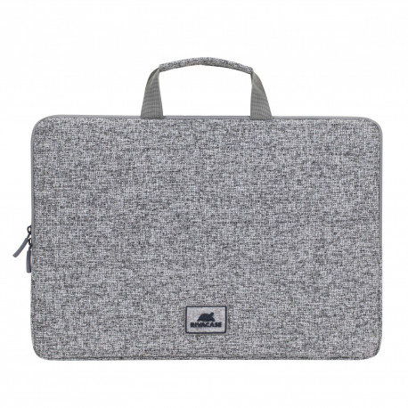 Rivacase 7915 Laptop Sleeve 15,6" with handles light grey