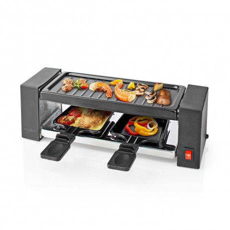 Raclette machine for 2 people + Grill