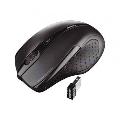 CHERRY Right-Handed Wireless Mouse Black, 6 Buttons