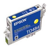 Epson Cartridge T0484Yellow for Stylus Photo R200/R300/RX5-6