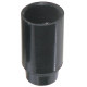 Petit socket E14 en bakelite noir