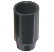 Petit socket E14 en bakelite noir