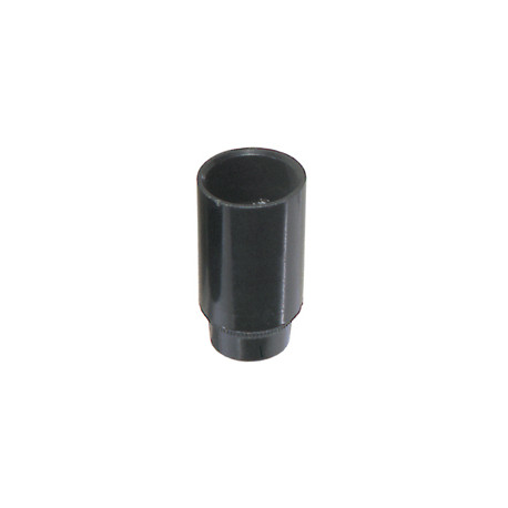 Petit socket E14 en bakelite noir