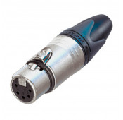CO1031 FEMALE CABLE XLR RIGHT ANGLE 5 CONTACTS