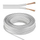 Cable Haut-parleur 2x1.5mm² - Blanc