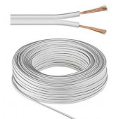 Cable Haut-parleur 2x1.5mm² - Blanc