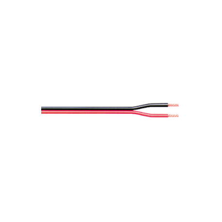 Cable Haut Parleur 2x2.5mm² -Rouge- Noir