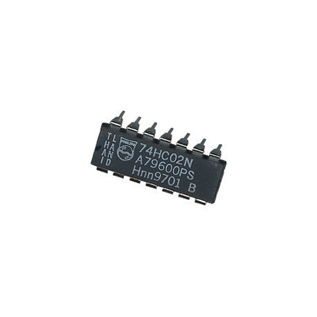 74HC02 QUAD 2-INPUT POSITIVE NOR GATES DIL-14