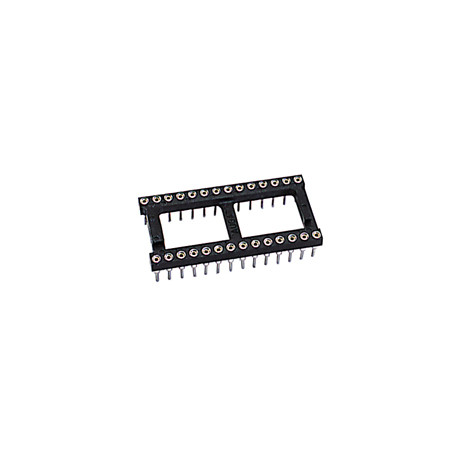 Support tulipe pour circuit imprime 18 contacts