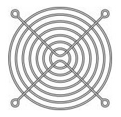 Grille de protection 80x80mm