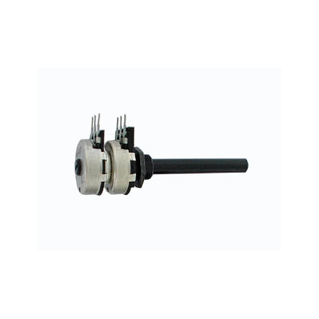 Dubbele potentiometer zonder schakelaar 47K LIN