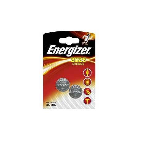 Energizer - 2 batteries Lithium 3V - CR2025