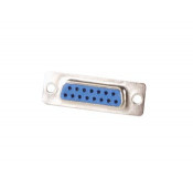 Sub-D connector vrouwelijk te solderen 15P Low Cost