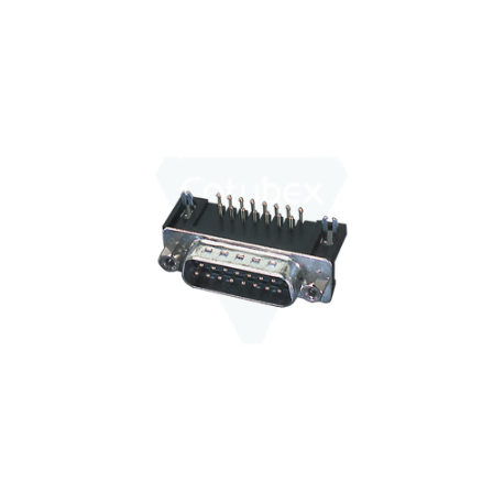 Sub-D connectors vrouwelik GS haaks 90° 15P