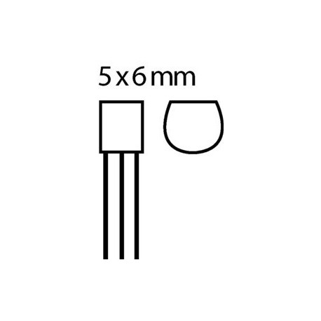 BS170 N-Mosfet 60V 500mA 5 Ohm TO-92