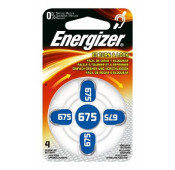 Energizer - 4 Piles auditives PR44