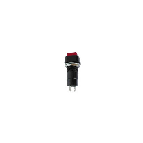 DS466 - Bouton poussoir on - (off) noir 3a/125v