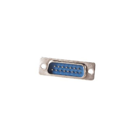 Sub-D connector mannelijk te solderen 15P Low Cost